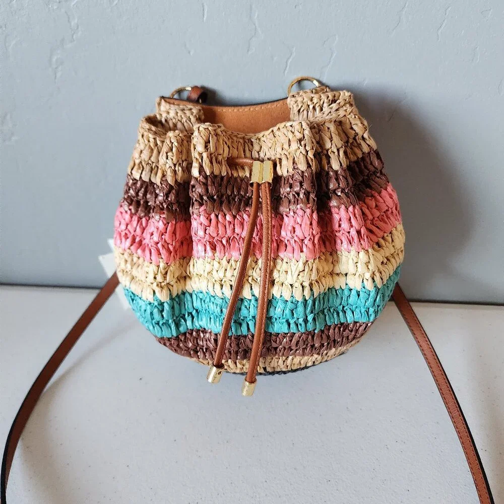 Ulla Johnson Drawstring Bag "NEW" - Picture 3 of 16